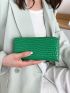 Crocodile Embossed Long Wallet