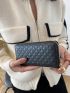 Quilted Long Wallet