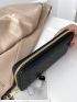 Quilted Long Wallet