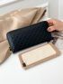 Quilted Long Wallet