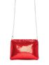 Sequin Chain Square Bag