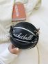 Women's Shoulder Bag, Novelty Bag, Basketball Shaped Chain Bag