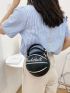 Women's Shoulder Bag, Novelty Bag, Basketball Shaped Chain Bag