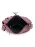 Braided Detail Zip Front Square Bag