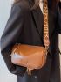 Letter Graphic Bucket Bag