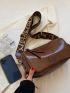 Letter Graphic Bucket Bag