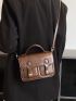 Minimalist Flap Square Bag