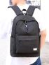 Men Geometric Graphic Backpack