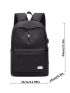 Men Geometric Graphic Backpack