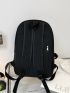 Men Cartoon Patch Functional Backpack