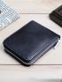 Black Small Wallet Zipper Around