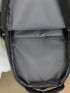 Men Letter Patch Decor Casual Daypack