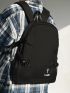 Men Letter Graphic Casual Daypack