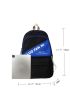 Men Letter Graphic Casual Daypack