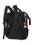 Letter Graphic Classic Backpack Medium Wet Dry Separation