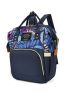 Letter Graphic Classic Backpack Medium Wet Dry Separation