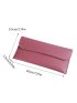 Litchi Embossed Long Wallet