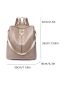 Zip Front Functional Backpack