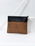 Leopard Pattern Clutch Bag