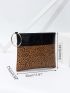 Leopard Pattern Clutch Bag