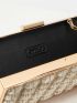 PREMIUM MINI RUCHED DETAIL BOX BAG