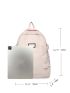 Men Letter Patch Decor Casual Daypack