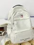 Men Letter Graphic Casual Daypack