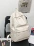 Men Minimalist Pocket Front Backpack