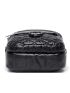 Mini Quilted Pattern Buckle Decor Square Bag