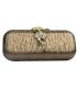 Metal & Rhinestone Decor Box Bag