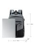 Men Two Tone Pocket Front Backpack