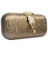 Metal & Rhinestone Decor Box Bag