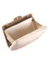 Mini Metallic Rhinestone Decor Box Bag
