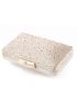 Mini Metallic Rhinestone Decor Box Bag