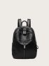 3pcs Tassel Decor Backpack Set
