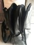 3pcs Tassel Decor Backpack Set