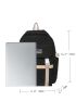 Men Letter Patch Decor Functional Backpack