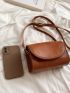 Mini Minimalist Flap Square Bag