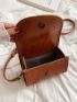 Mini Minimalist Flap Square Bag