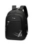 Men Letter Print Functional Backpack
