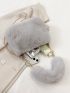 Minimalist Fluffy Chain Hobo Bag
