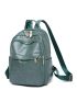 Zipper Design Functional Backpack