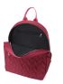 Quilted Metal Decor Functional Backpack
