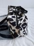 Leopard Pattern Duffel Bag