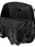 Minimalist Metal Decor Functional Backpack