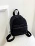 Mini Minimalist Corduroy Classic Backpack