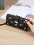 Leaf Graphic Long Wallet
