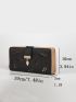 Leaf Graphic Long Wallet