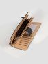 Leaf Graphic Long Wallet