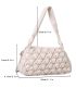 Quilted Detail Shoulder Bag